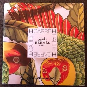 Hermès Carre scarf booklet Spring/Summer 2001